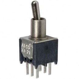 1 pcs : TT21NGPC1 - SWITCH TOGGLE DPDT 0.4VA 20V