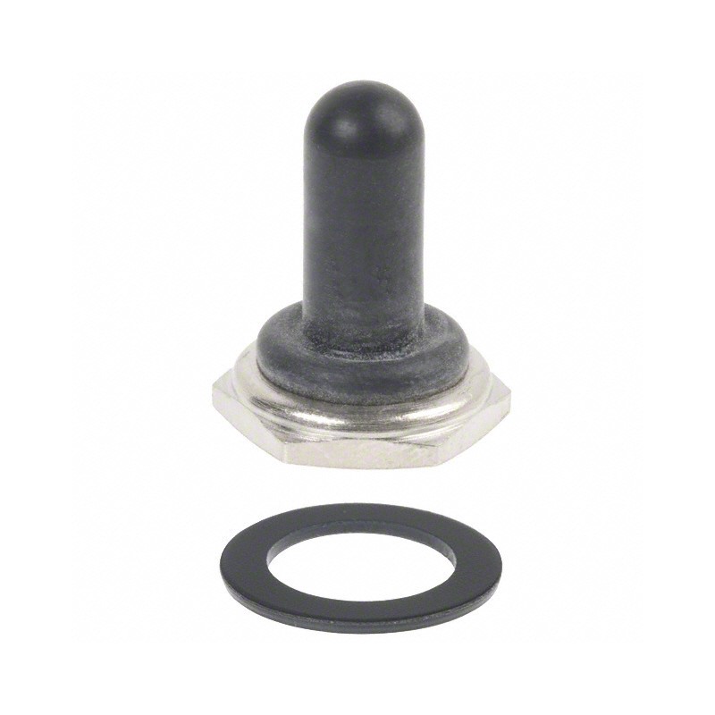 1 pcs : U1031 - TOGGLE FULL BOOT BLACK