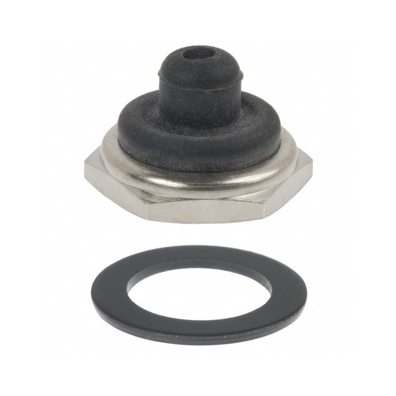 1 pcs : U1151 - TOGGLE HALF BOOT BLACK