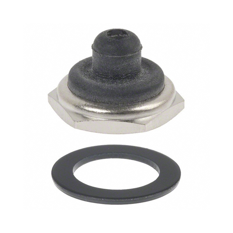 1 pcs : U1600 - TOGGLE HALF BOOT BLACK