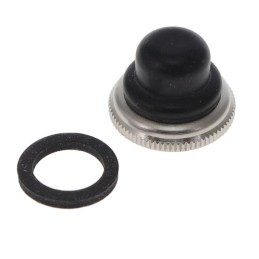 1 pcs : U1624 - PUSHBUTTON FULL BOOT BLACK