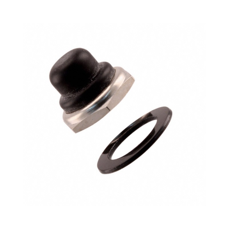 1 pcs : U1654 - PUSHBUTTON FULL BOOT BLACK