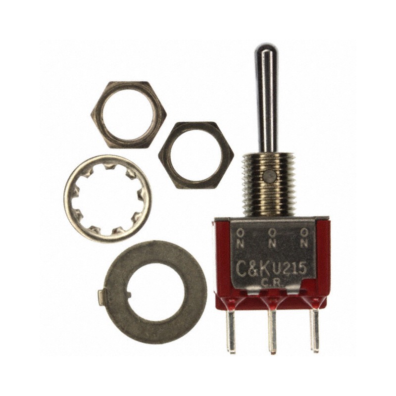 1 pcs : U215SPDCQE - SWITCH TOGGLE SP3T 5A 120V