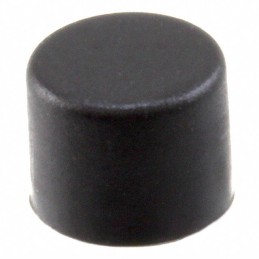 1 pcs : U4322 - CAP PUSHBUTTON ROUND BLACK