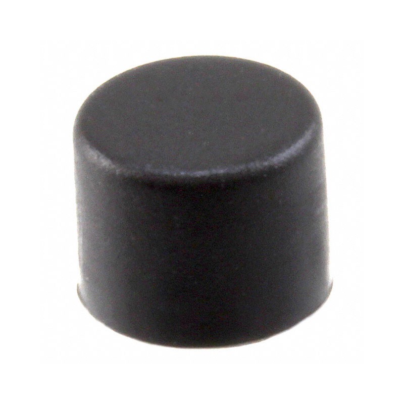 1 pcs : U4322 - CAP PUSHBUTTON ROUND BLACK