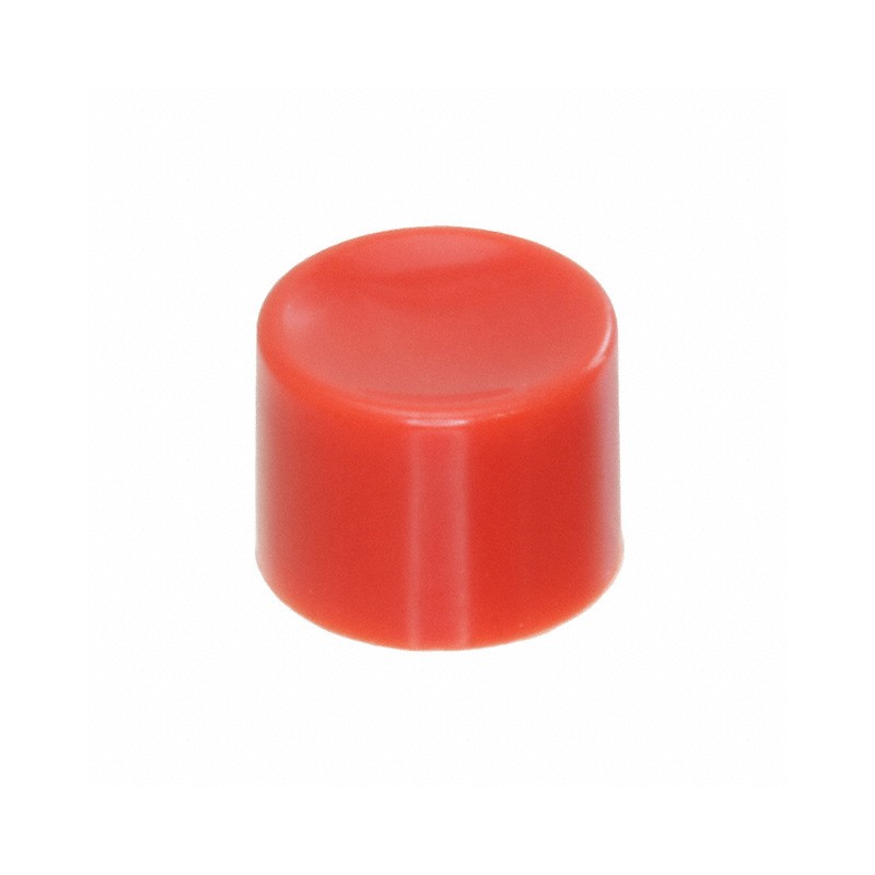 1 pcs : U486 - CAP PUSHBUTTON ROUND RED
