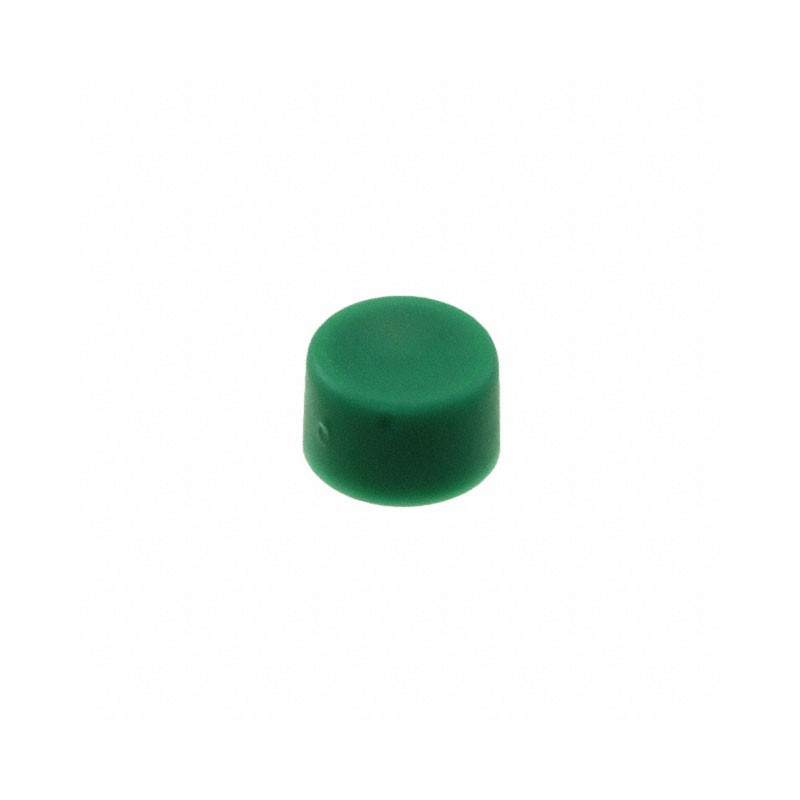 1 pcs : U573 - CAP PUSHBUTTON ROUND GREEN