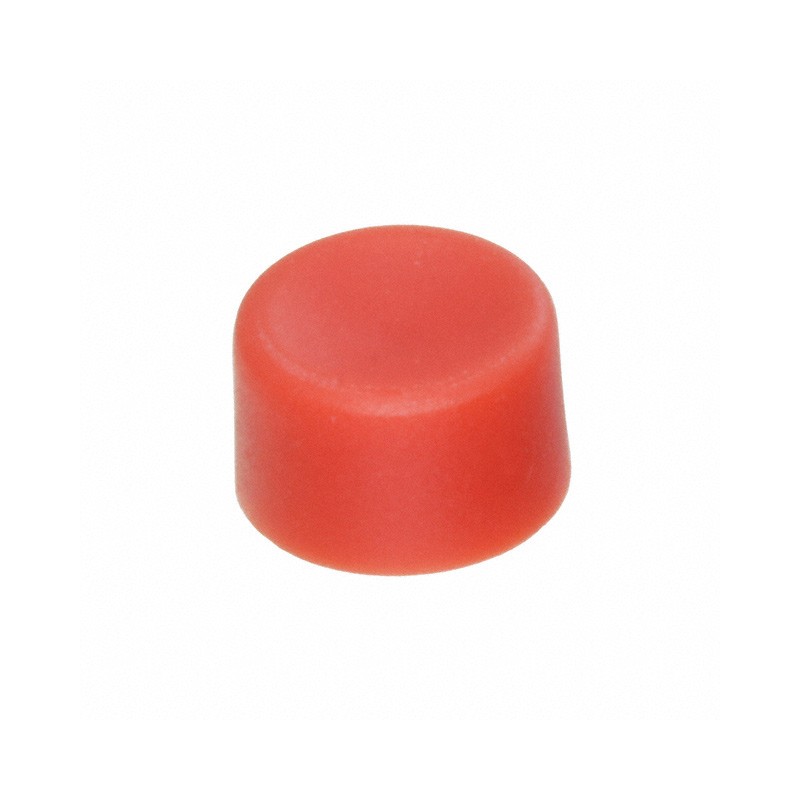 1 pcs : U576 - CAP PUSHBUTTON ROUND RED