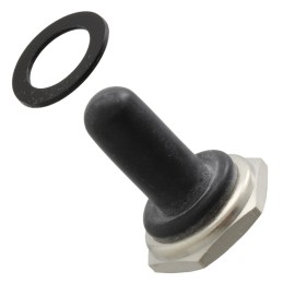 1 pcs : U851 - TOGGLE FULL BOOT BLACK