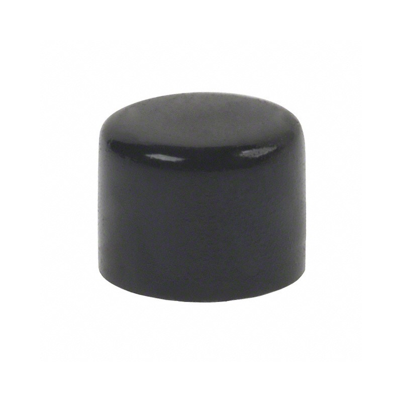 1 pcs : U902 - CAP PUSHBUTTON ROUND BLACK