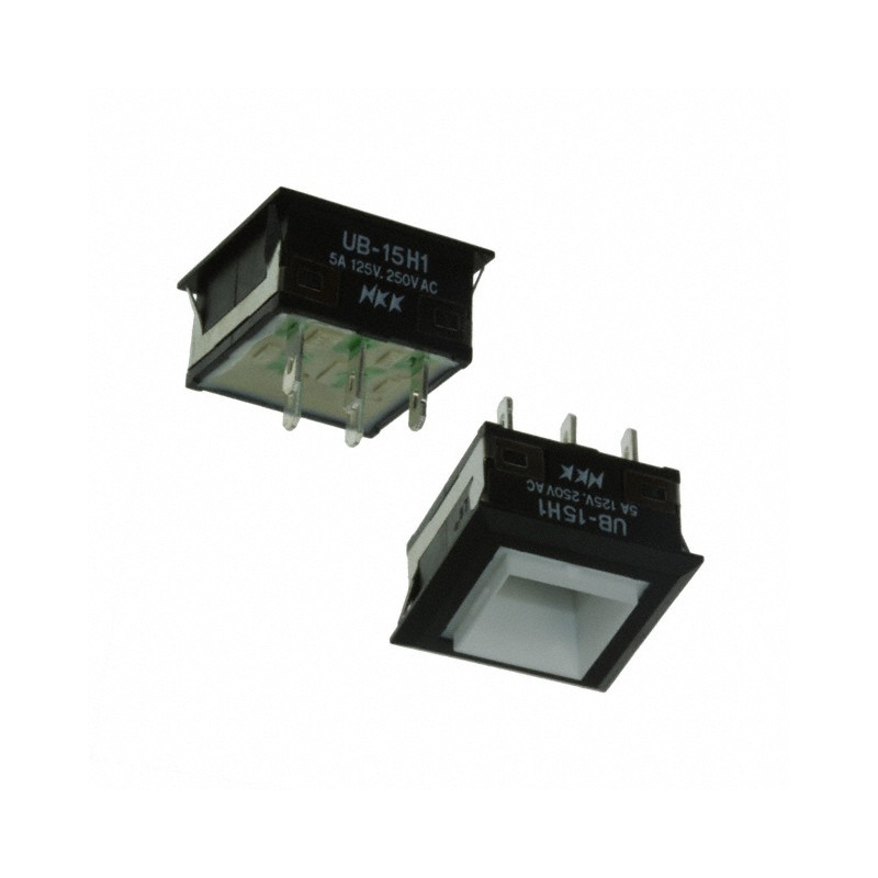 1 pcs : UB15KKW015D - SWITCH PUSHBUTTON SPDT 5A 125V