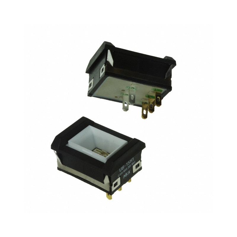 1 pcs : UB15NBKG015C-JC - SWITCH PUSH SPDT 0.4VA 28V