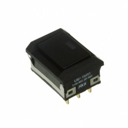 1 pcs : UB15NBKG015F-AB - SWITCH PUSH SPDT 0.4VA 28V