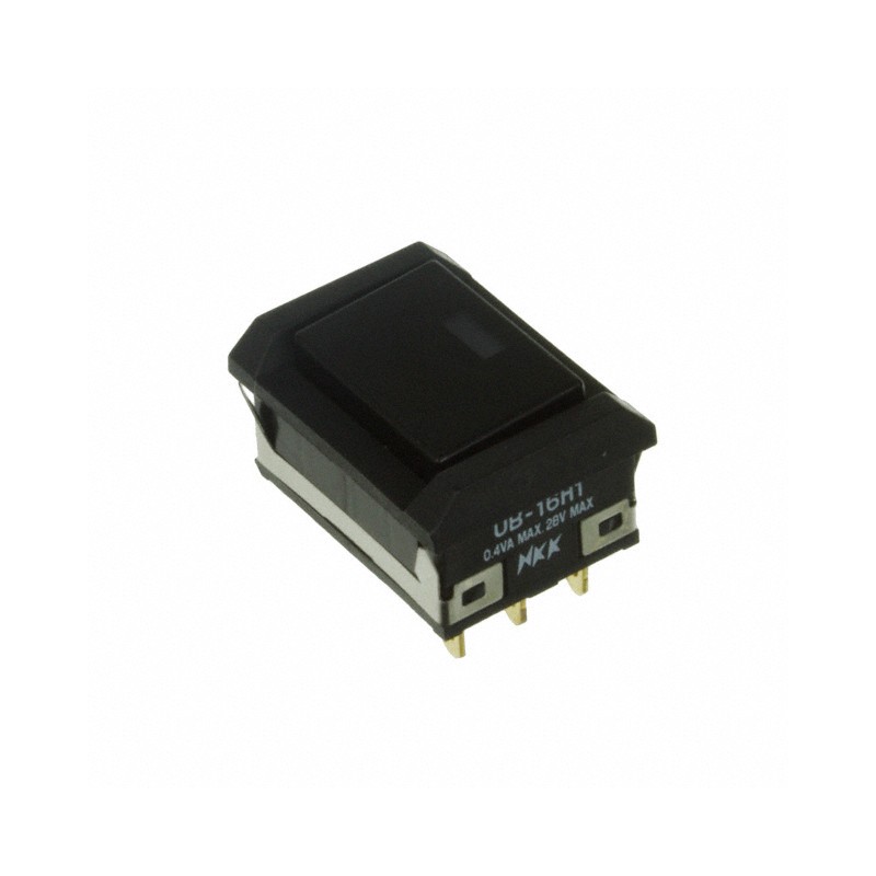 1 pcs : UB15NBKG015F-AB - SWITCH PUSH SPDT 0.4VA 28V