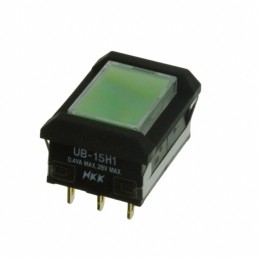 1 pcs : UB15NBKG015F-JF - SWITCH PUSH SPDT 0.4VA 28V