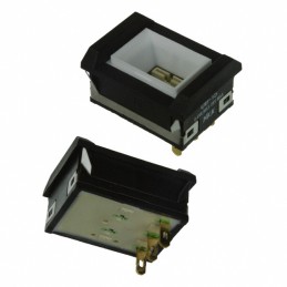 1 pcs : UB15NBKG01N-B - SWITCH PUSH SPDT 0.4VA 28V