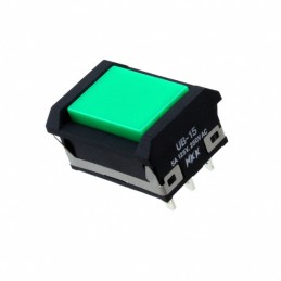 1 pcs : UB15NBKW01N-F - SWITCH PUSHBUTTON SPDT 5A 125V