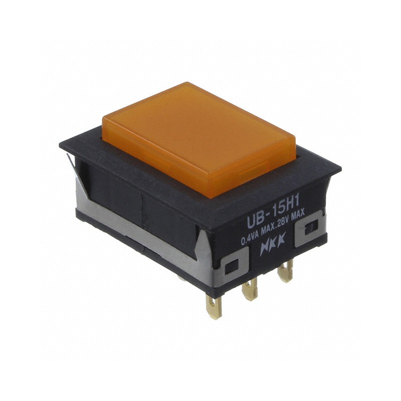 1 pcs : UB15NKG015D-DD - SWITCH PUSH SPDT 0.4VA 28V