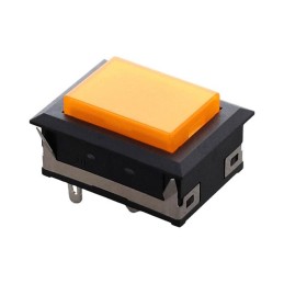 1 pcs : UB15NKW015D-DD - LOW PROFILE PUSHBUTTON/ILLUMINAT