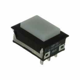 1 pcs : UB15NKW01N-B - SWITCH PUSHBUTTON SPDT 5A 125V