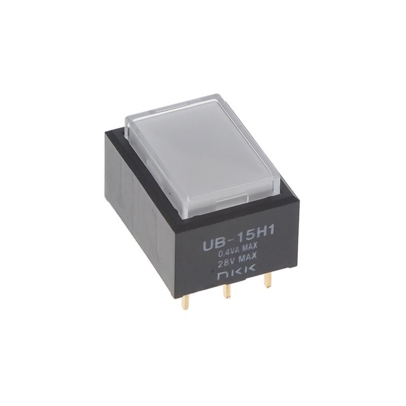 1 pcs : UB15RKG035C-JB - SWITCH PUSH SPDT 0.4VA 28V