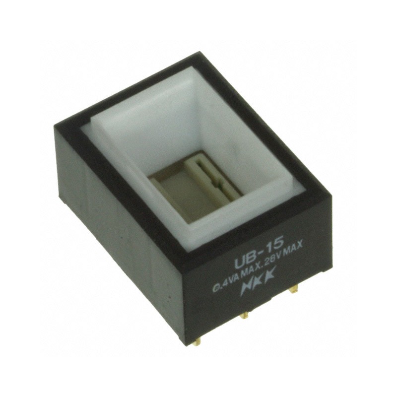 1 pcs : UB15RKG03N - SWITCH PUSH SPDT 0.4VA 28V