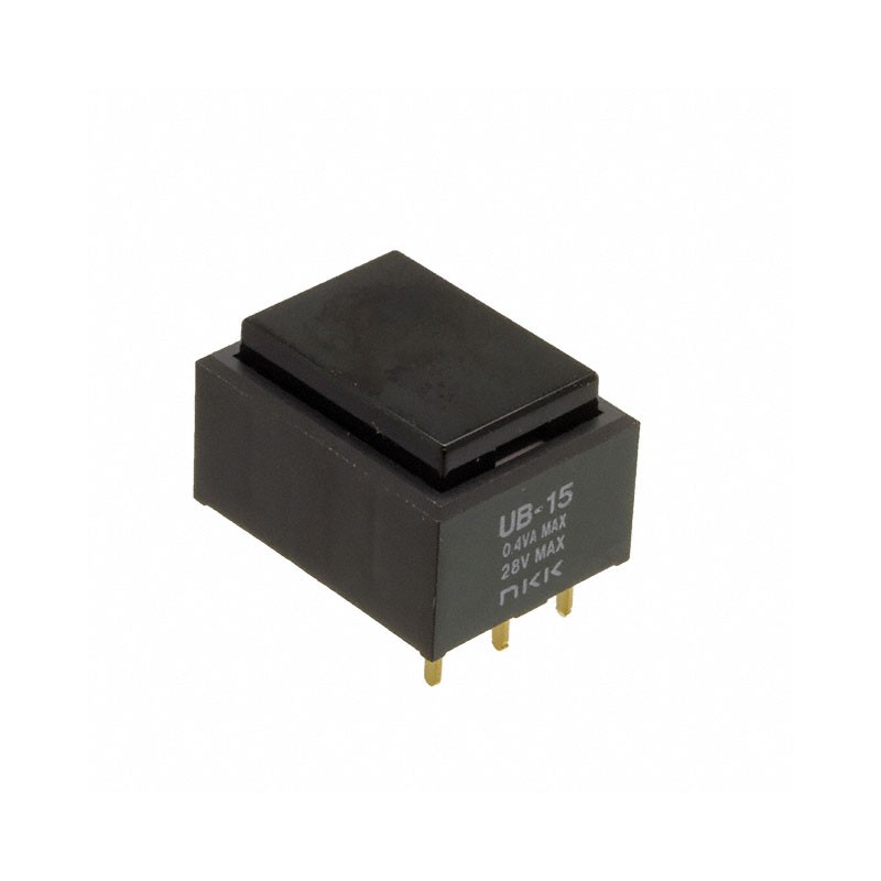 1 pcs : UB15RKG03N-A - SWITCH PUSH SPDT 0.4VA 28V