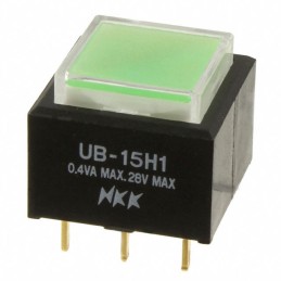1 pcs : UB15SKG035F-JF - SWITCH PUSH SPDT 0.4VA 28V