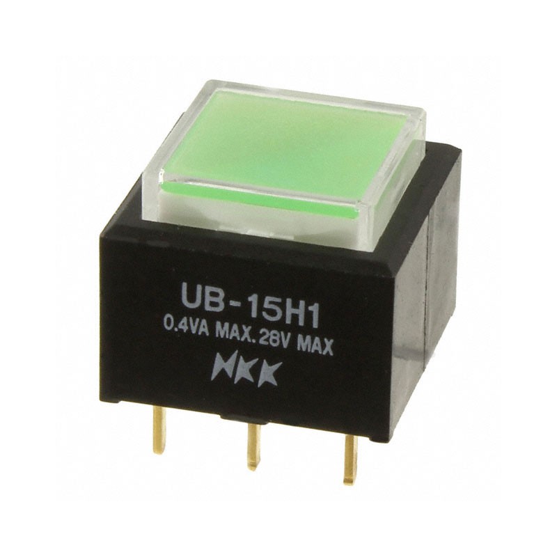1 pcs : UB15SKG035F-JF - SWITCH PUSH SPDT 0.4VA 28V