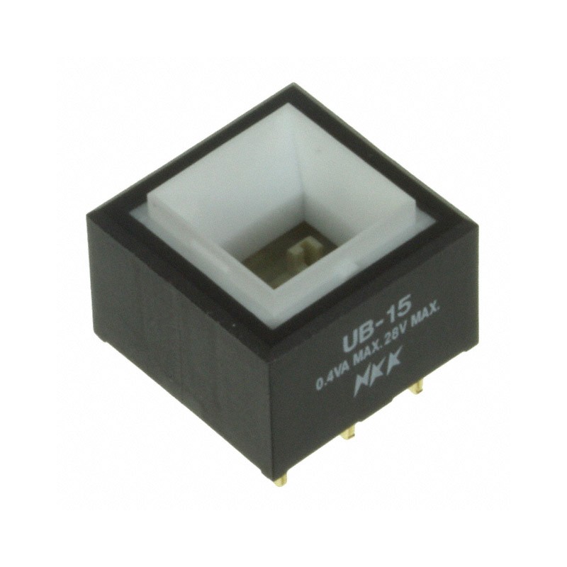 1 pcs : UB15SKG03N - SWITCH PUSH SPDT 0.4VA 28V