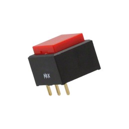 1 pcs : UB15SKG03N-C - SWITCH PUSH SPDT 0.4VA 28V
