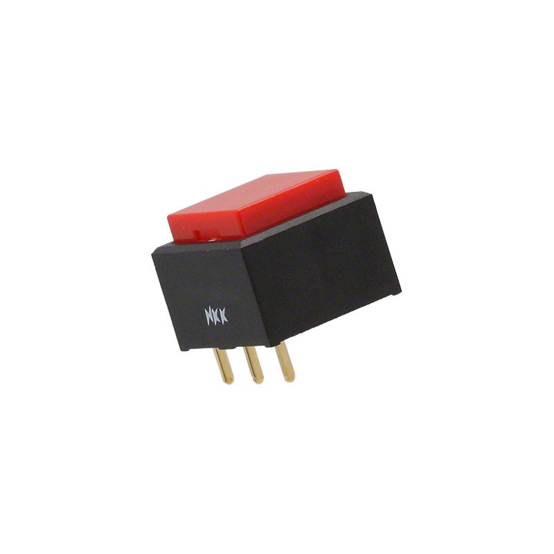 1 pcs : UB15SKG03N-C - SWITCH PUSH SPDT 0.4VA 28V