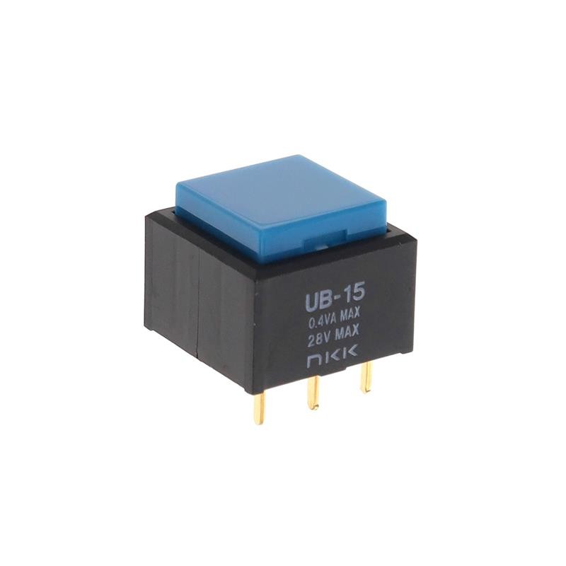 1 pcs : UB15SKG03N-G - SWITCH PUSH SPDT 0.4VA 28V
