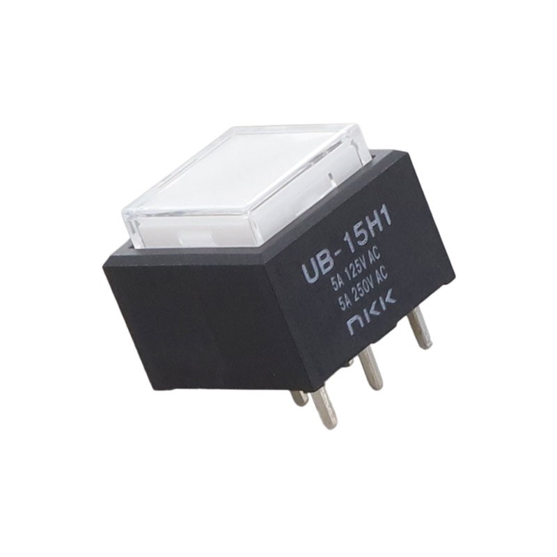 1 pcs : UB15SKW035C-JB - SWITCH PUSHBUTTON SPDT 5A 125V
