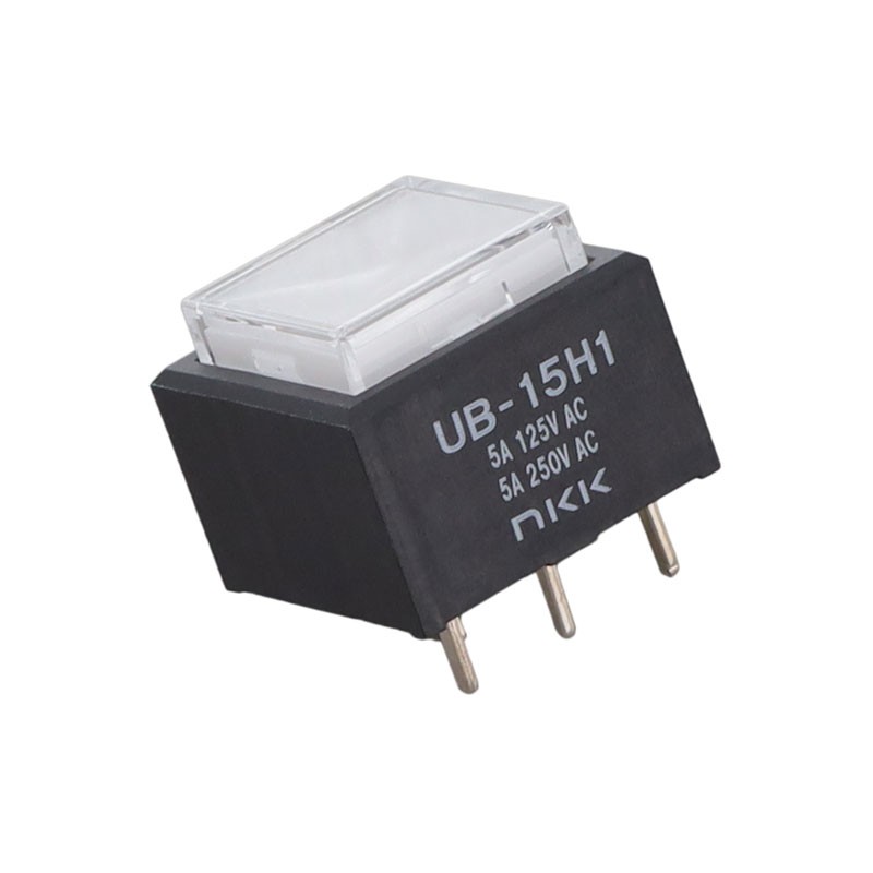 1 pcs : UB15SKW035D-JJ - SWITCH PUSHBUTTON SPDT 5A 125V