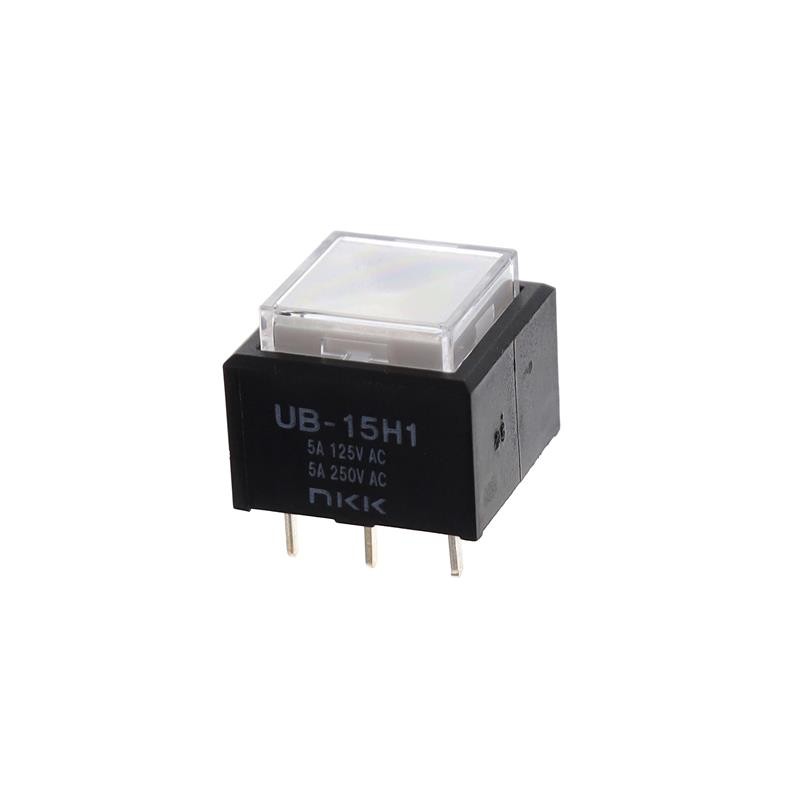 1 pcs : UB15SKW035F-JJ - SWITCH PUSHBUTTON SPDT 5A 125V