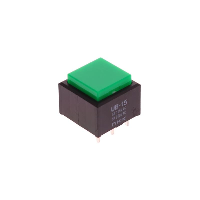 1 pcs : UB15SKW03N-F - SWITCH PUSHBUTTON SPDT 5A 125V