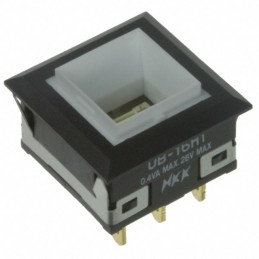 1 pcs : UB16KKG015D - SWITCH PUSH SPDT 0.4VA 28V