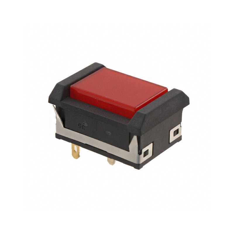 1 pcs : UB16NBKG015C-CC - SWITCH PUSH SPDT 0.4VA 28V