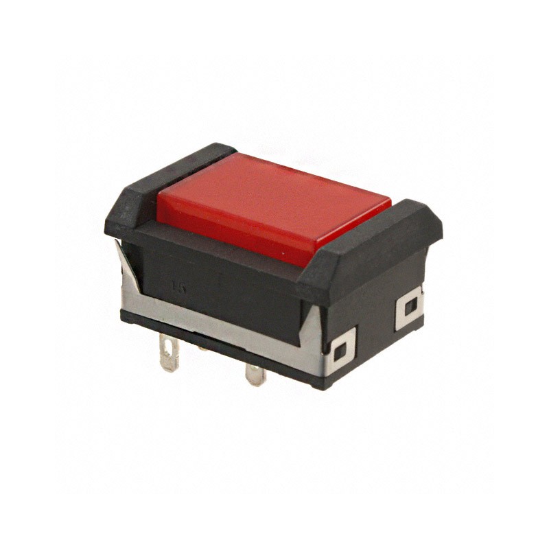 1 pcs : UB16NBKW015C-CB - SWITCH PUSHBUTTON SPDT 5A 125V