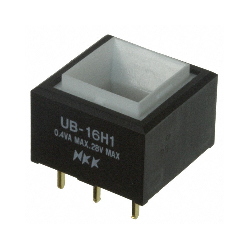1 pcs : UB16SKG035C - SWITCH PUSH SPDT 0.4VA 28V