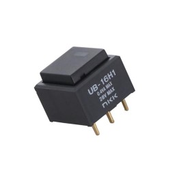 1 pcs : UB16SKG035D-AB - SWITCH PUSHBUTTON SPDT 0.4VA 28V