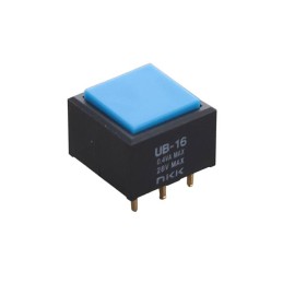 1 pcs : UB16SKG03N-G - SWITCH PUSH SPDT 0.4VA 28V