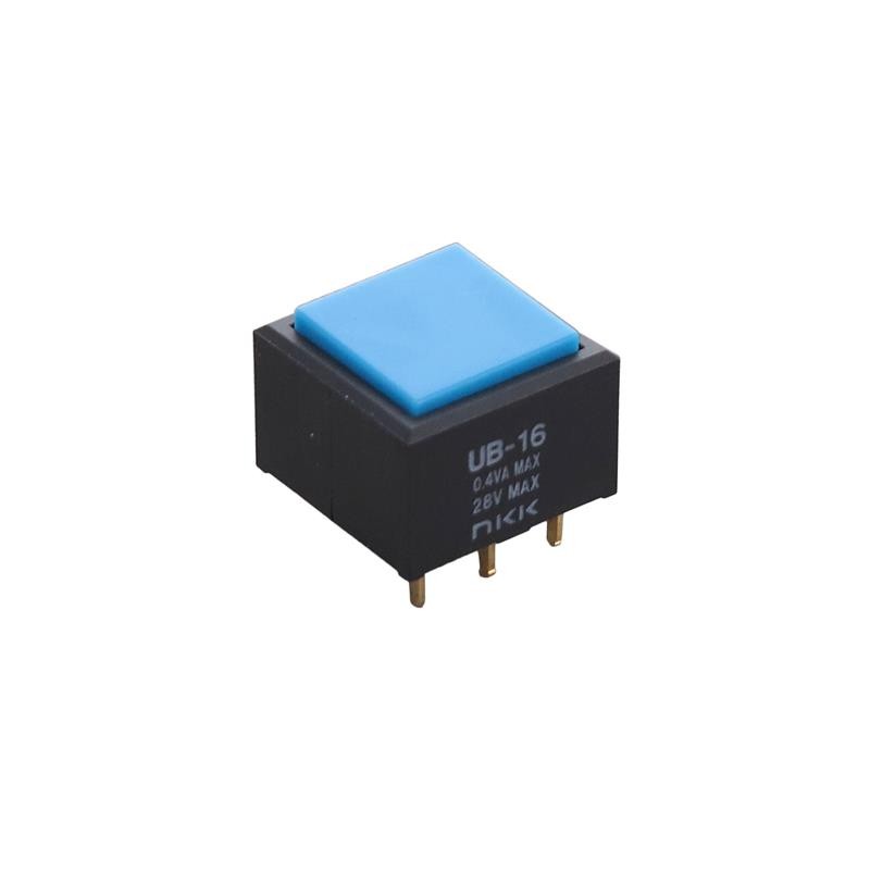 1 pcs : UB16SKG03N-G - SWITCH PUSH SPDT 0.4VA 28V