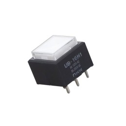 1 pcs : UB16SKW035F-JJ - SWITCH PUSHBUTTON SPDT 5A 125V
