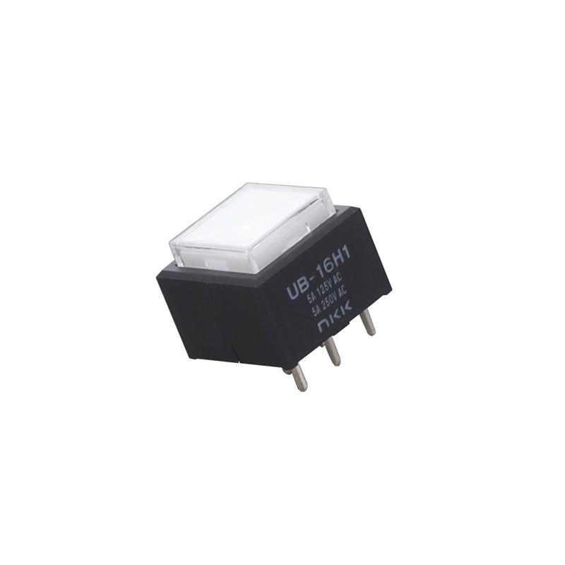 1 pcs : UB16SKW035F-JJ - SWITCH PUSHBUTTON SPDT 5A 125V