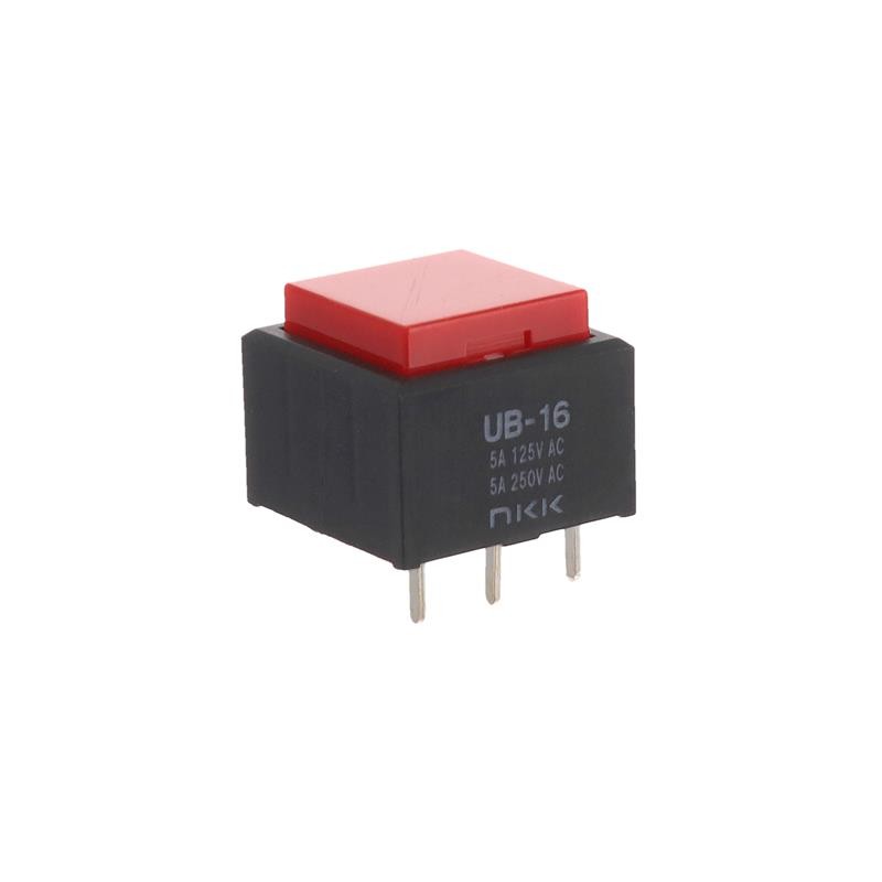 1 pcs : UB16SKW03N-C - SWITCH PUSHBUTTON SPDT 5A 125V