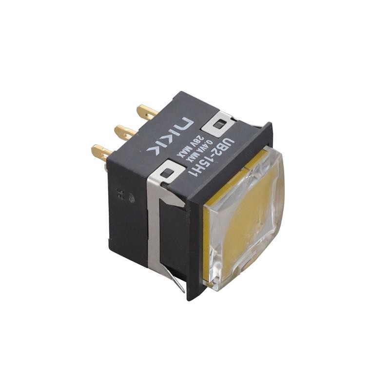 1 pcs : UB215KKG015D-1JD - SWITCH PUSHBUTTON SPDT 0.4VA 28V