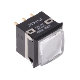1 pcs : UB215KKG016CF-1JB - SWITCH PUSH SPDT 0.4VA 28V