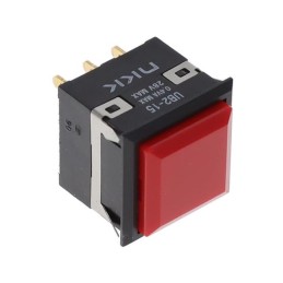 1 pcs : UB215KKG01N-5C - SWITCH PUSH SPDT 0.4VA 28V